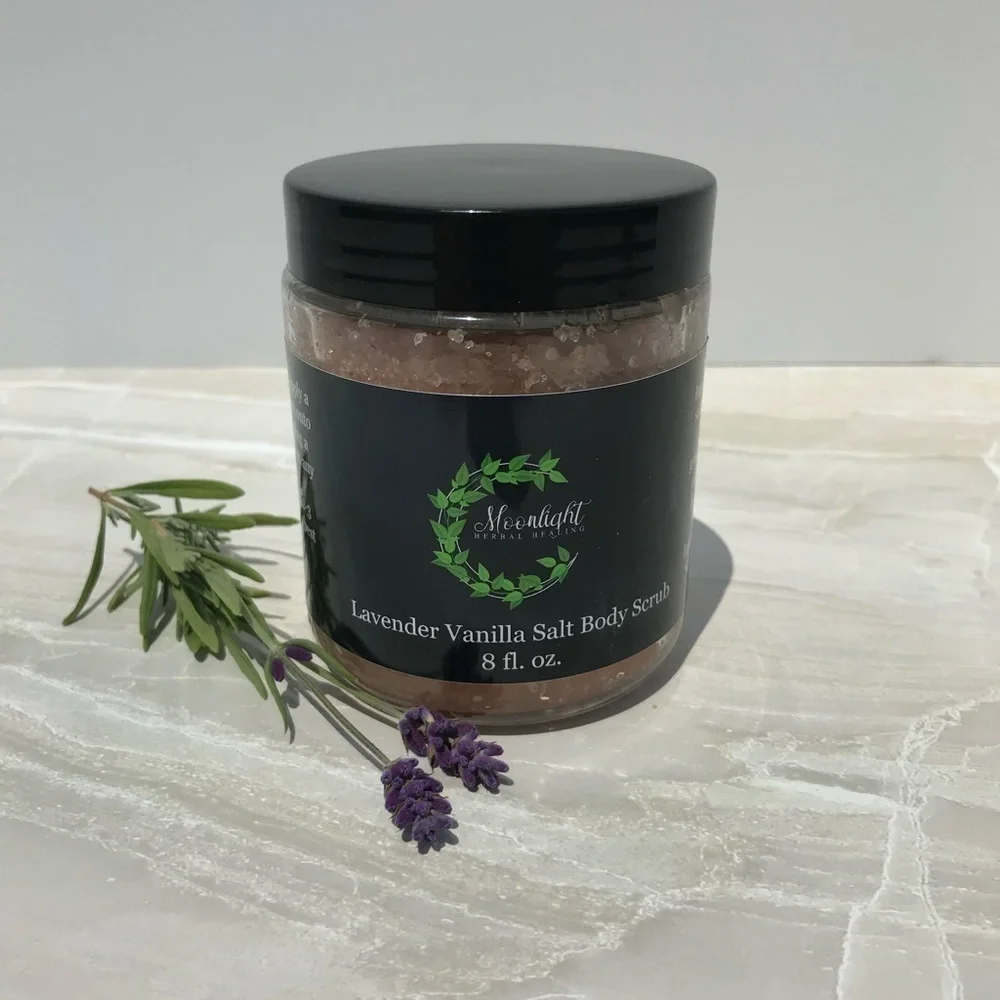 Handmade Bath Salts, Body Scrubs